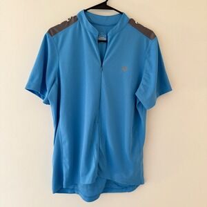 Pearl Izumi Select Series Women's Blue Short Sleeve‎ Cycling Jersey Top Size L